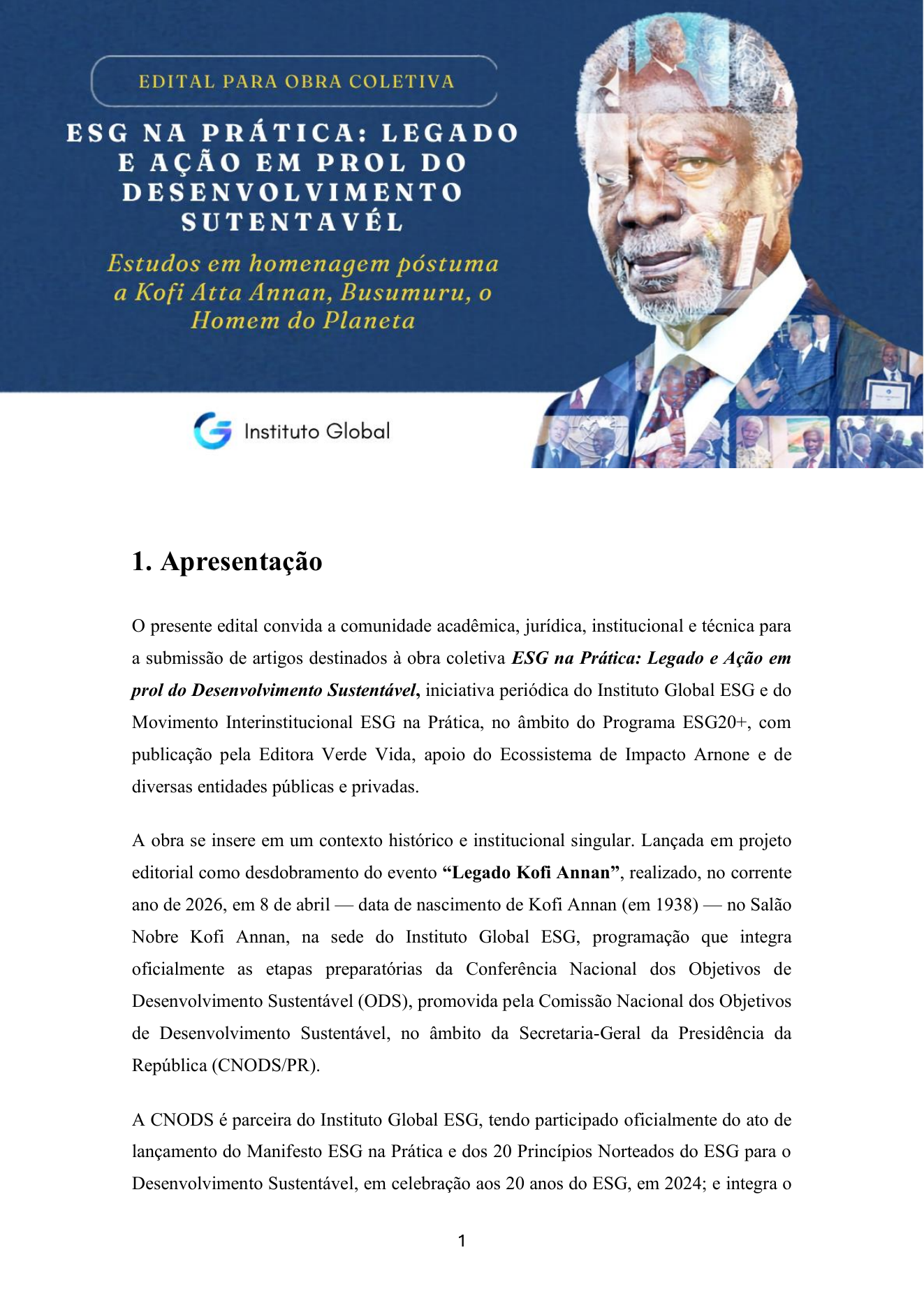 Material editorial da obra ESG na Prática: Legado e Ação em prol do Desenvolvimento Sustentável
