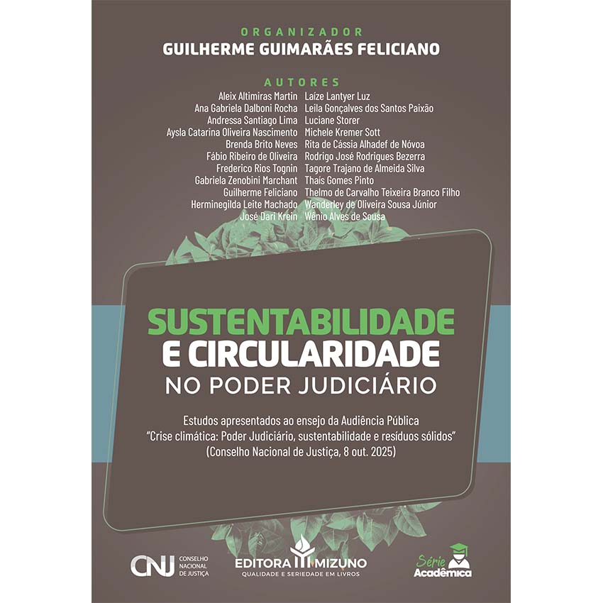 Capa de Sustentabilidade e Circularidade no Poder Judiciário